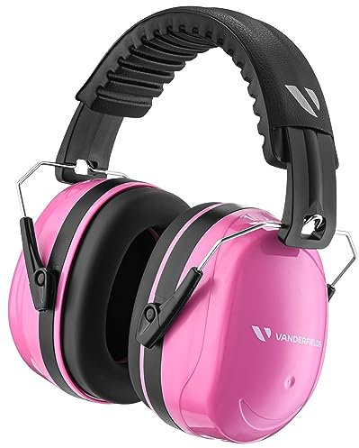 Vanderfields Casque Anti Bruit Adulte, 33dB Certifié CE, Protection Auditive pour Travail, Autisme, Bricolage, Tonte, Chantier, Tir, Casque Sensoriel, Réduction de Bruit Professionnelle