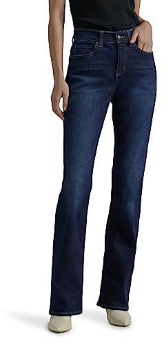 Lee Women's Ultra Lux Comfort with Flex Motion Bootcut Jean, Main Thrill, 14