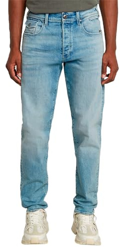 G-STAR Pantalones Vaqueros Morry FWD Regular Tapered para Hombre, Azul (Vintage Uniform Blue D26141-d761-h151), 30W / 30L