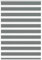 vidaXL Zebra Roller Blinds - Dark Grey 110x150cm - Striped Polyester Shades for Living Room, Bedroom, Office