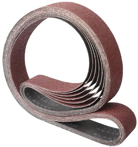 STEBRUAM Slipband 50 x 2000 mm, 6 st 40 korn Slipbandsats