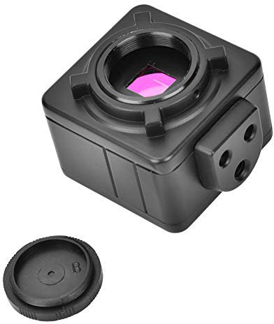 Marhynchus 5,0 MP USB CMOS Digitale Mikroskopkamera, HD-Kamera, Mikroskop, Echtzeitbilder auf VGA-Monitor oder Projektor, Steuerbare Bildgröße und Belichtungszeit Anzeigen,