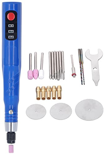 Pen de grabado eléctrico Handheld Recargable Micro Grabador de grabado Kit de herramientas de tallado de bolígrafo 30W para obras de arte de manualidades