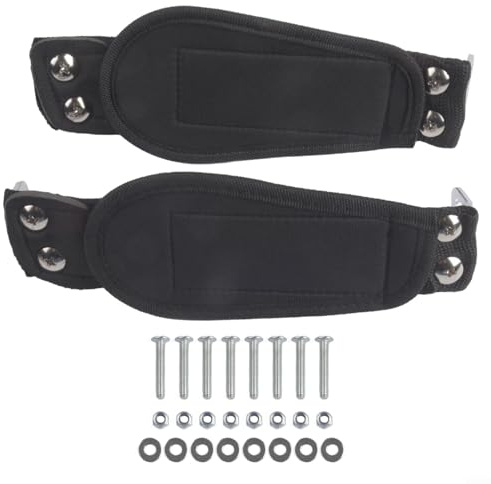 Yhenlovtt Soporte de aluminio para monopatín con construcción de aleación de montaña mejorada para longboarding, pie de fijación de 20 x 8 x 5 cm, banda todoterreno para Stabi