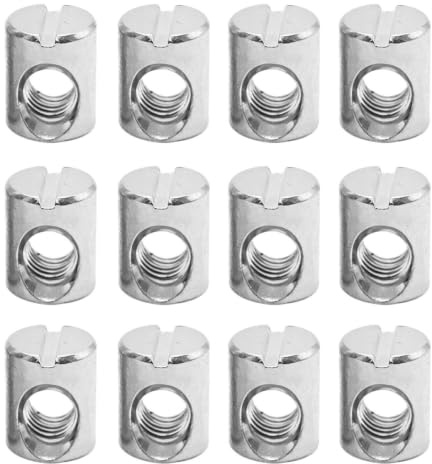Tuercas De Martillo De Tapa De Una Palabra De 12 Piezas, Accesorios Para Fijar Armarios De Cama, Roscas Transparentes Y Mordida Firme, Ensamblaje De Muebles De Bricolaje Y Piezas De Reparación.