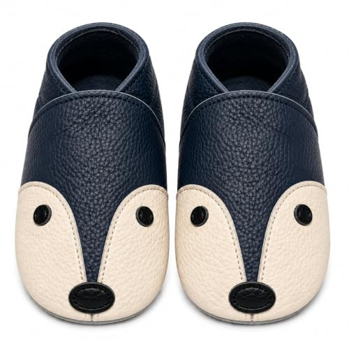 YIHAKIDS Bébé Filles Garçons Chaussures | Cuir Souple Enfant Chaussons Cuir Doux Chaussures Premiers Pas