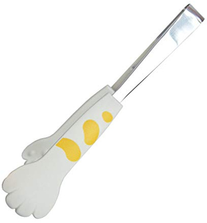 BESPORTBLE 1pc Cooking Food Folder mini Food Tongs Metal Food Tongs Grill Tweezers Kitchen Tongs Household Tools Silicone Kitchen Utensils Baking Tongs Japanese and Korean Style Silica Gel