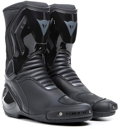 Dainese - Nexus 2 Boots, Bottes De Sport Pour Moto, Système Anti-Distorsion, Protection De La Cheville, Curseurs Remplaçables, Bottes Pour Hommes, Noir, 44