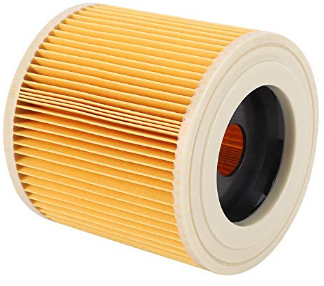 Vacuum Cleaner Filter Cartridge Cleaning Filter Abs Cartridge Filter Vacuum Cleaner for KARCHER A2004 A2054 A2204 A2656 Wd2.250 Wd3.200 Wd3.30