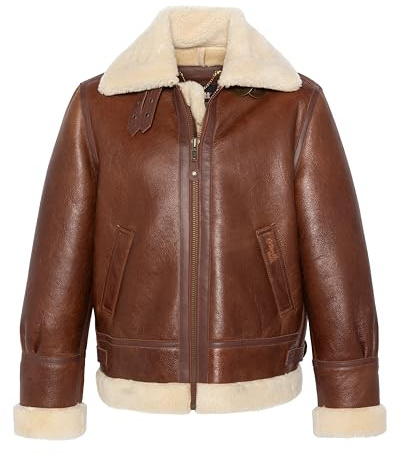 Schott NYC LC1259 Giacca in Pelle Moka S, marrone, S