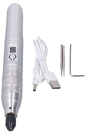 Stylo de meulage électrique, micro graveur, gravure, kit d'outils de bricolage, haute précision 3500 13 000 tr/min, batterie au lithium 3,7 V pour bois, métal, verre, fabrication