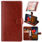 CAT S62 Pro Premium Leather Wallet Case [Card Slots] [Kickstand] [Magnetic Buckle] Flip Folio Cover for CAT S62 Pro Smartphone(Brown)