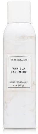 Room Fragrance Air Freshener Spray Concentrated Bathroom, Kitchen, Car, or Office Deodorizer, U.S.- Made by AP Fragrance (Vanilla Cashmere)