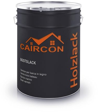 Bootslack für Holz & Metall Yachtlack Bootsfarbe Seidenglänzend - Weiß 2,5L