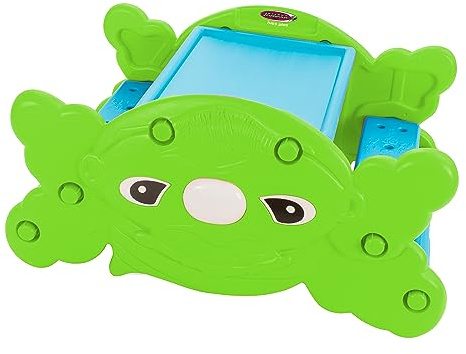 Ensemble de sièges pour Enfant Sit and Swing 2 en 1 - Convient pour l'intérieur et l'extérieur - Montage Facile - Bords arrondis - Table ou Bascule réversible - Peu encombrant - Démontable