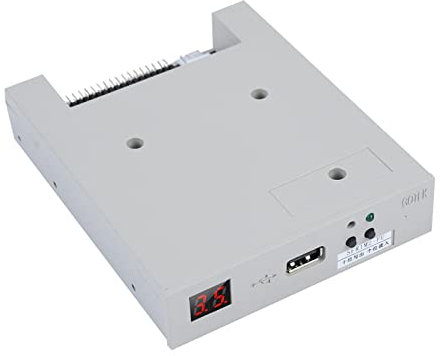 cigemay Emulatore USB, unità a Nastro Floppy 1,2 MB SFR1M2-FU unità Floppy Esterna USB Aggiornata, unità Floppy USB Portatile per Macchina per Maglieria Piatta, Plug And Play