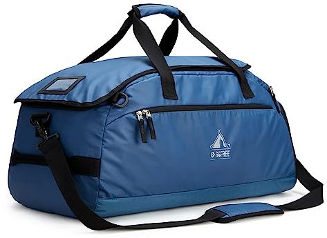 G4Free 60L Leder Große Sporttasche&Reisetasche für Damen und Herren/mit Schuhfach & Nassfach/Trainingstasche& Gym Bag&Schulsporttasche/für die Schule & Sport & Fitness & Reisen