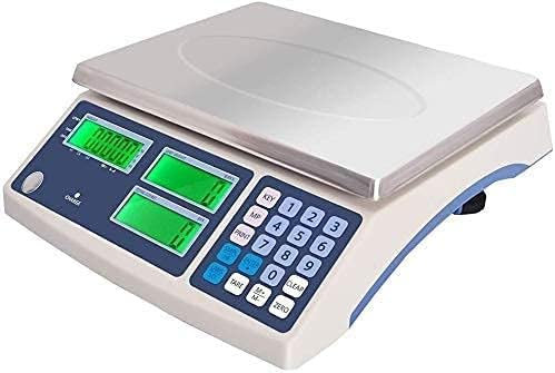 MOKLYF Báscula de Cocina de 0,1 g/30 kg, báscula de conteo Industrial de Alta precisión, báscula electrónica Digital multifunción para básculas de Cocina y restaura(