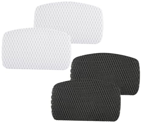 VICASKY 4stücke Selbstklebende Schuhflicken Für Sneaker Fersen Zehenloch Reparatur Unsichtbare Stark Haftende Netz-reparaturpads Für Sport Freizeitschuhe Effektiver Fersenschutz Farblich p