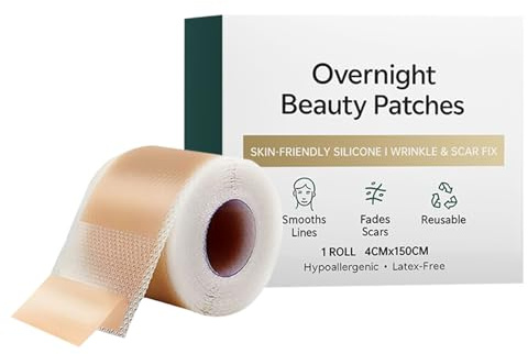 Silicone Scar Tape - Silicone Gel Sheets for Scars,Skin Recovery Patches for Adults Teens Women Men Elderly Mom Care Neck Legs Hands