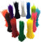 1200 Stück Farbige Kabelbinder 100mm x 3mm, Kabelbinder Farbig Bunt, UV-Beständig Hohe Qualität Starke Nylon Zip Kabelbinder von, 12 Farben