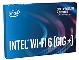 Intel AX200 Gig+ Wi-Fi 6 Desktop Kit, 999VGD