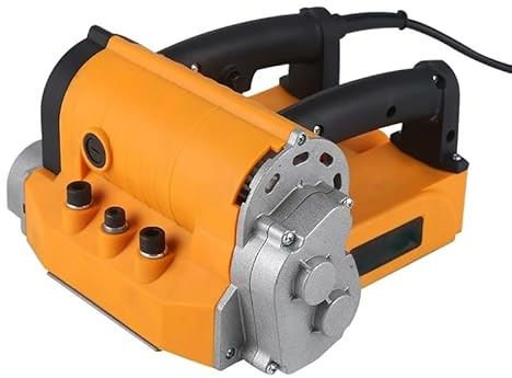 Electric Wall Planer 4580W Concrete Shovel Machine, 0-4mm Adjustable Depth with Side Knife, Toolbox for Wall Renovation, Paint Scraper, Processing Granite, Marble