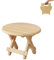 Mini Klapphocker aus Holz. Reisesitz, Runder Kinderhocker, Tragbarer Fußhocker für Zuhause, Badezimmer, Küche, Garten, Büro, Reisen. Unterstützt 90 kg.