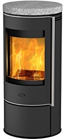 FIREPLACE Kaminofen RONDALE Speckstein, 5 kW, ex. Luftzufuhr