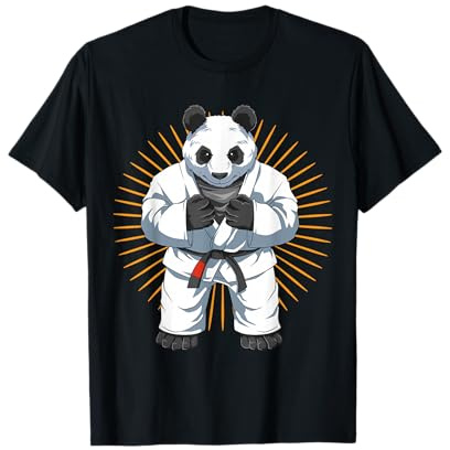 Regalo Brazilian Jiu Jitsu - BJJ e Grappling Panda Maglietta