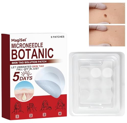 Eliminar Verrugas Cutáneas, Parches Eliminar Lunares Verrugas, Parches Hidrocoloidales Contra el Acné, Para el Rostro, el Mentón, la Espalda o el Cuerpo, Fácil De Usar (81 Piezas)