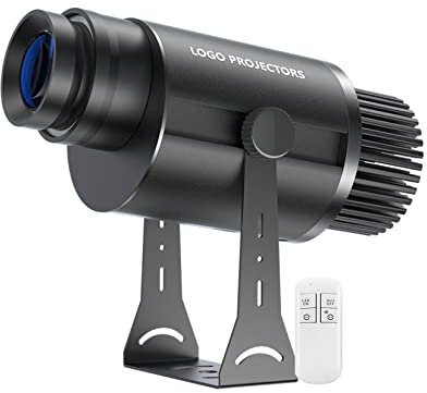 HD 25W LED GOBO Logo Projector Light for Outdoor Use IP67 Waterproof, Free Custom Image for Mall Store Bar KTV Restaurant Advertising