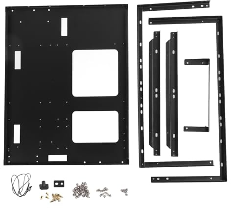 Boîtier D'ordinateur de Jeu à Monter Soi-même, Support de Carte Mère Ouvert ATX 435 X 340 X 195 Mm pour Carte Mère EATX MATX ITX, Boîtier de Châssis Ouvert ATX Empilable