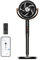 Dreo Smart Pedestal Fan with Remote, PolyFan 513S, 43'' Quiet Standing Fan for Home Bedroom, 120°+105° Smart Oscillating Floor Fans with Wi-Fi/Voice Control, Works with Alexa/Google （Black）