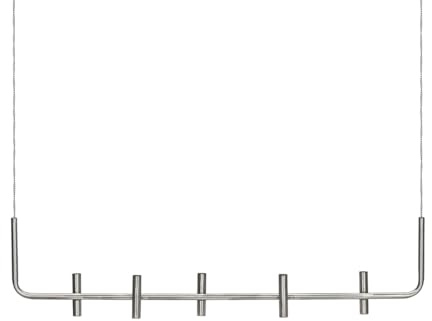 House Doctor - Maxi Kerzenständer, antikes Silber (hängend)