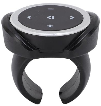 Bluetooth Media -knappen Fjärrkontroll, Rattkontrollknapp med Konsol, Bärbar Bilstereomusikstyrenhet för Bilcykelmotorcykel