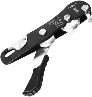 Stop Descender - Dispositivo De Descenso Rápido Con Cuerda Para Escalar | Dispositivo De Descenso Controlado Manualmente, Equipo De Rescate Con Freno Automático, Dispositivos De Aseguramiento Para Ráp