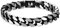 LUCKY2+7 Bracelets for Men-Stainless Steel Fold Over Clasp Cuban Chain Mens Bracelet