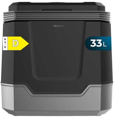 Cecotec Bolero TravelCooling minikylskåp 32 L E. 33 L, 12 V-220 V, kyl- och värmefunktion, klass D.