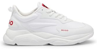HUGO Herren Leon_Runn_nypu_n Running, Weiß, 41 EU