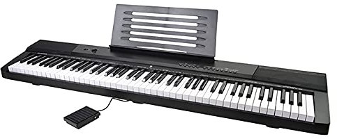 88 Key Electronic Keyboard with Touch Sensitive Keys by Bryce Music