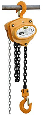 Ayerbe AY-PROF-2000-P Polipasto Manual de Cadena con Capacidad de Carga de Hasta 2000 kg