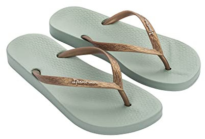 Ipanema Damen Anatomica TAN FEM, Green/Gold, 43 EU