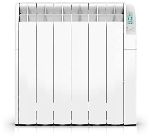 Bosch Heat Radiator 5500 mit 1000 W - Ölradiator - Elektroheizung mit Digitalanzeige und programmierbarer Steuerung (inkl. Wochenprogramm)