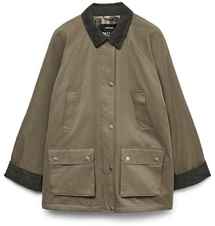 VERO MODA Jacket Giacca Vmwales, Foglia di Vite, S Donna