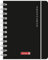 BRUNNEN Schülerkalender 2025/2026 „Plain Black“ | A6, Kunststoff