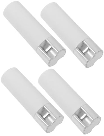 CIYODO 4 Pezzi Maniglie per Tende Peso per Cordino Tende Design Semplice e Resistente Facili da Installare Colore Bianco