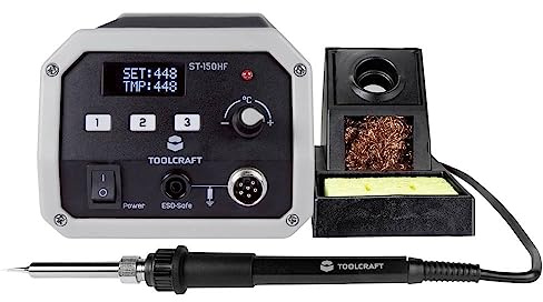TOOLCRAFT ST-150 HF Hochfrequenz-Lötstation digital 150 W 50-480 °C inkl. Lötspitze