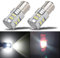 PYRJIN P21w 1156 Ba15s Ampoule LED 12v 24v Feux de recul, 6W Blanc 6000K, pour Bateau, camion, camping car, feux de jours, etc (Lot de 2)
