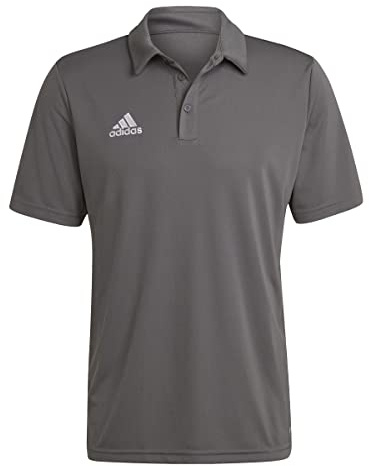 adidas Hombre Entrada 22 Polo Shirt, Team Grey Four, L